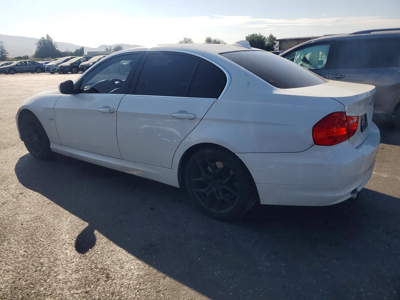 2011 Bmw 335 I White vin: WBAPM5C56BE575617