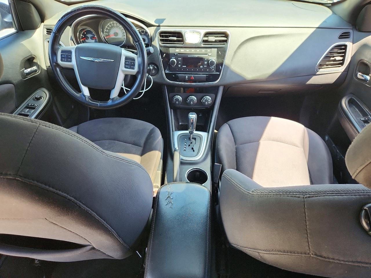 2013 Chrysler 200 Touring Black vin: 1C3CCBBG6DN746864