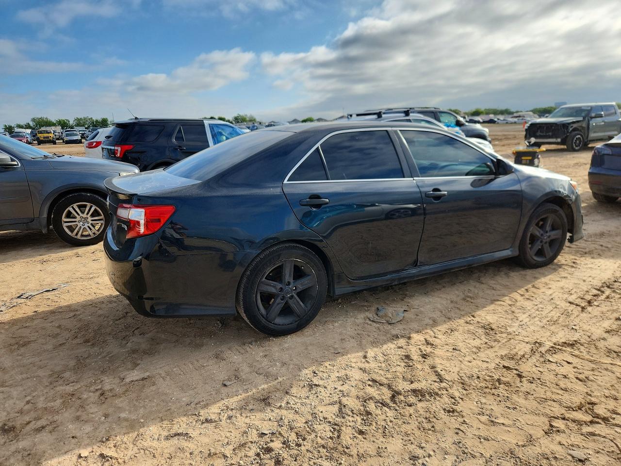 2014 Toyota Camry Se Черный vin: 4T1BF1FK0EU331291