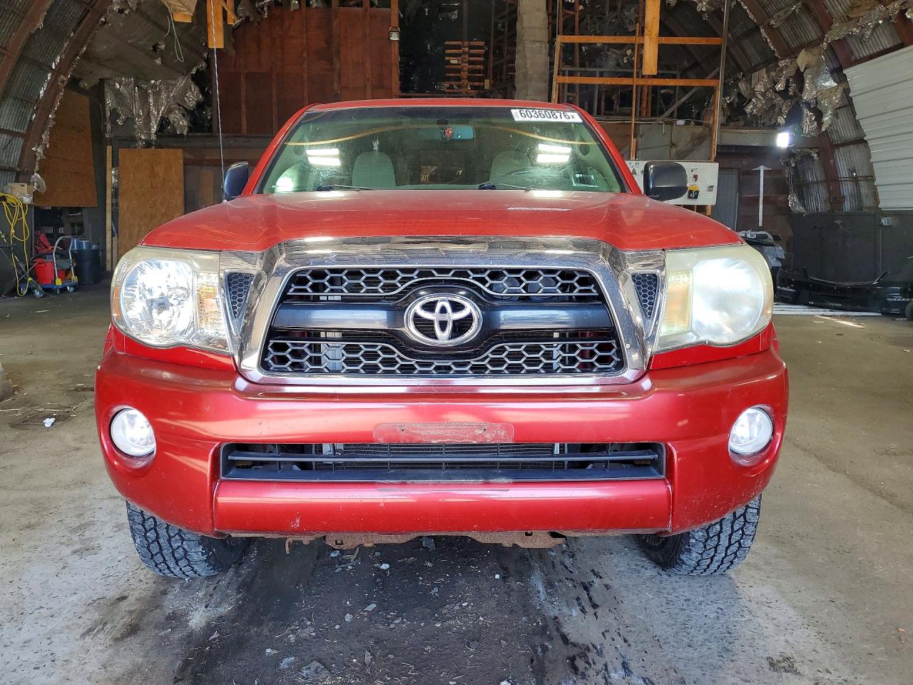 2011 Toyota Tacoma Double Cab Красный vin: 5TFLU4EN2BX003604