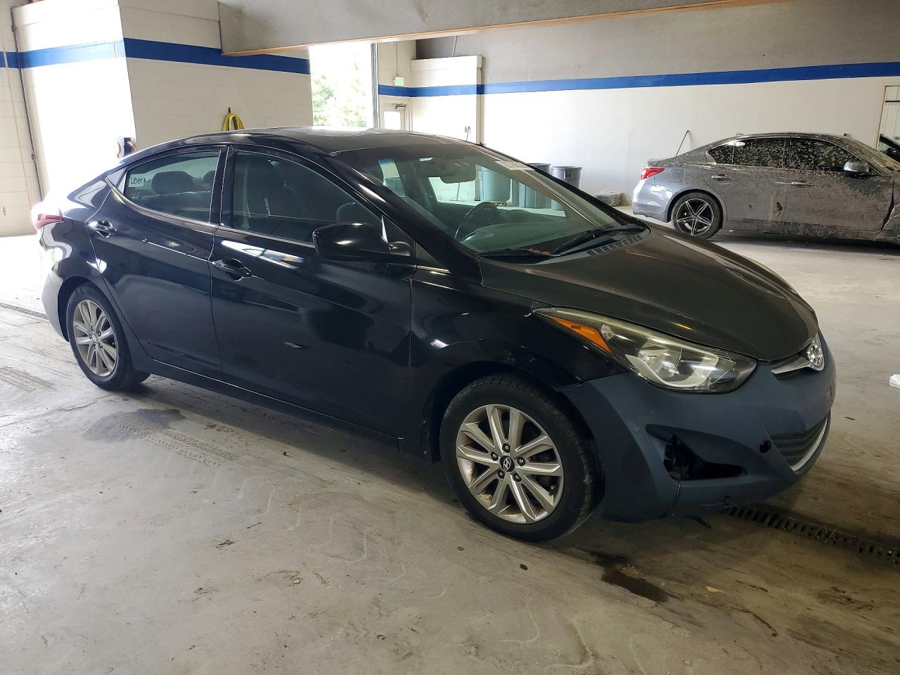 2015 Hyundai Elantra Se Black vin: KMHDH4AE5FU438117