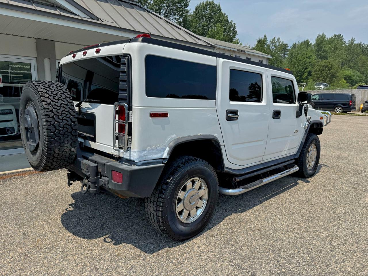 2006 Hummer H2 Белый vin: 5GRGN23U06H106175