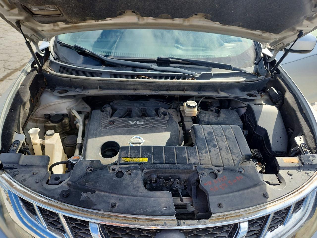 2013 Nissan Murano S Silver vin: JN8AZ1MU7DW209529