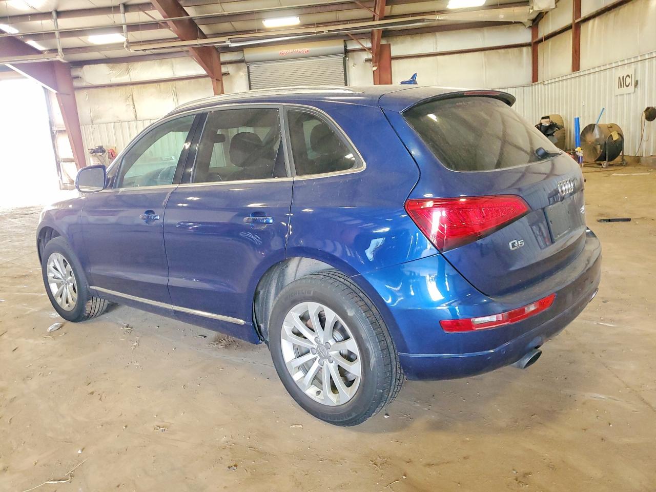 2014 Audi Q5 Premium Plus Blue vin: WA1LFAFP5EA036378