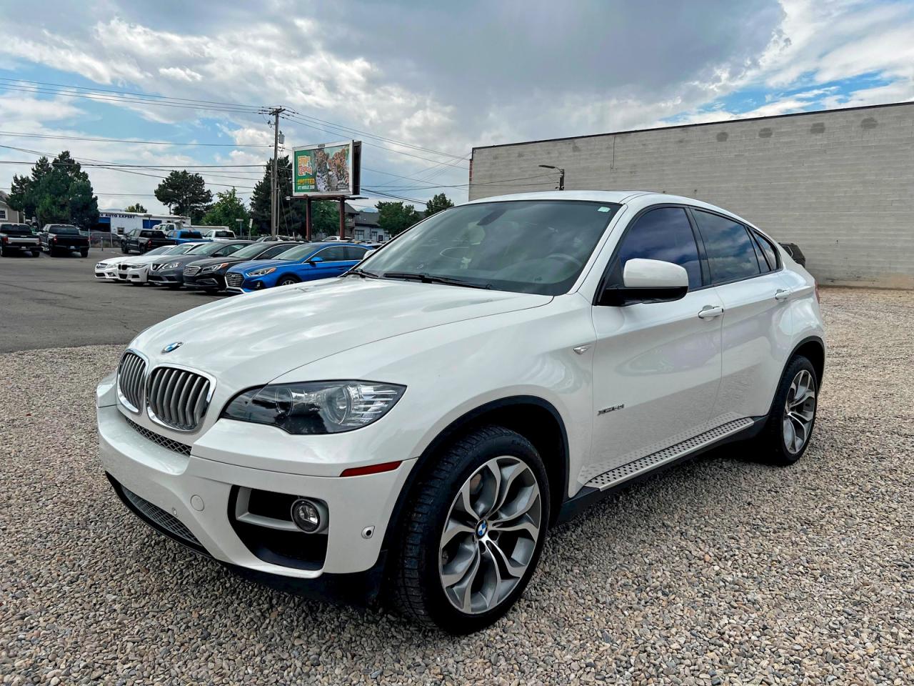 2014 Bmw X6 Xdrive50i White vin: 5UXFG8C52EL592985