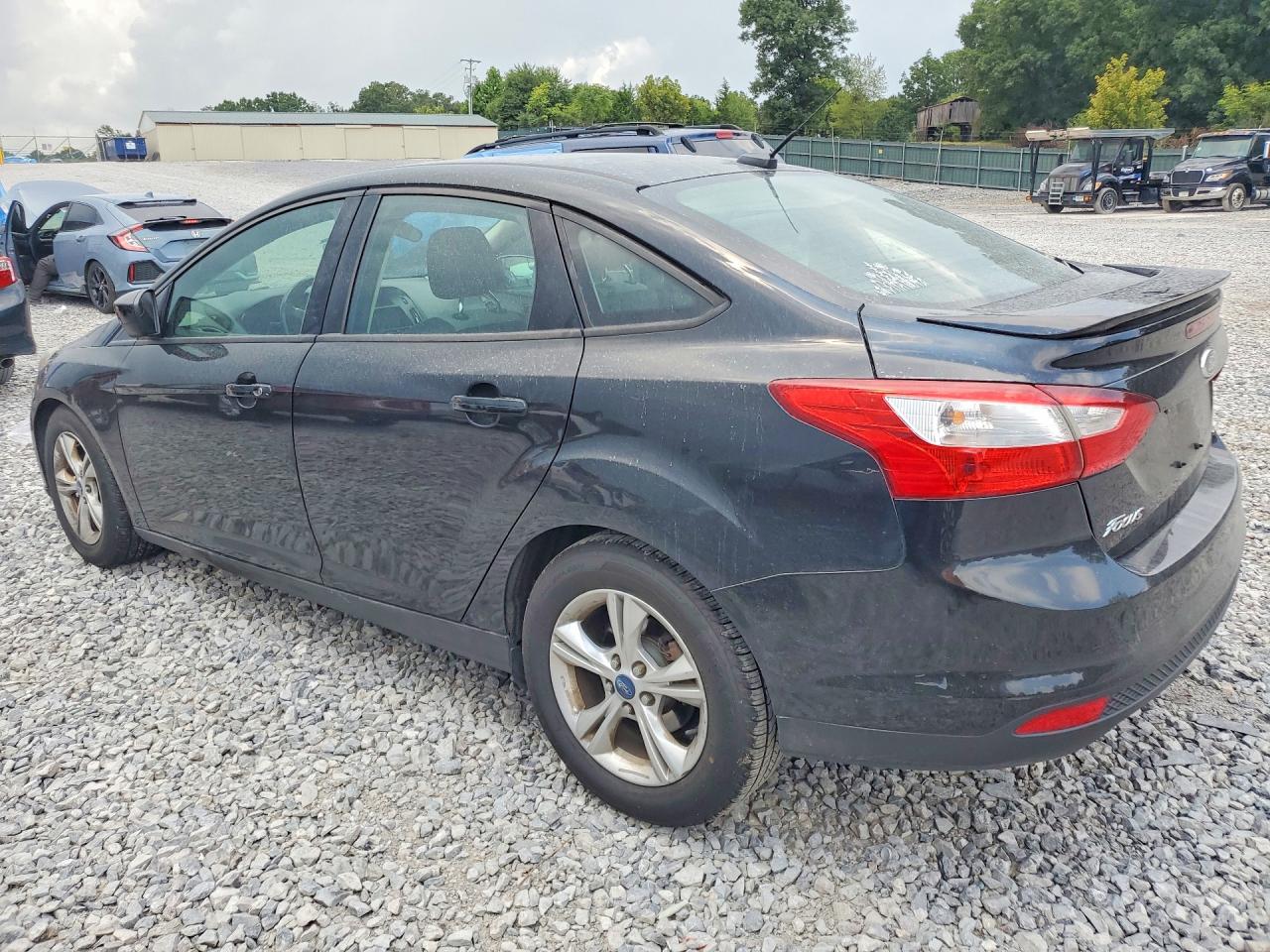 2012 Ford Focus Se Black vin: 1FAHP3F28CL310804