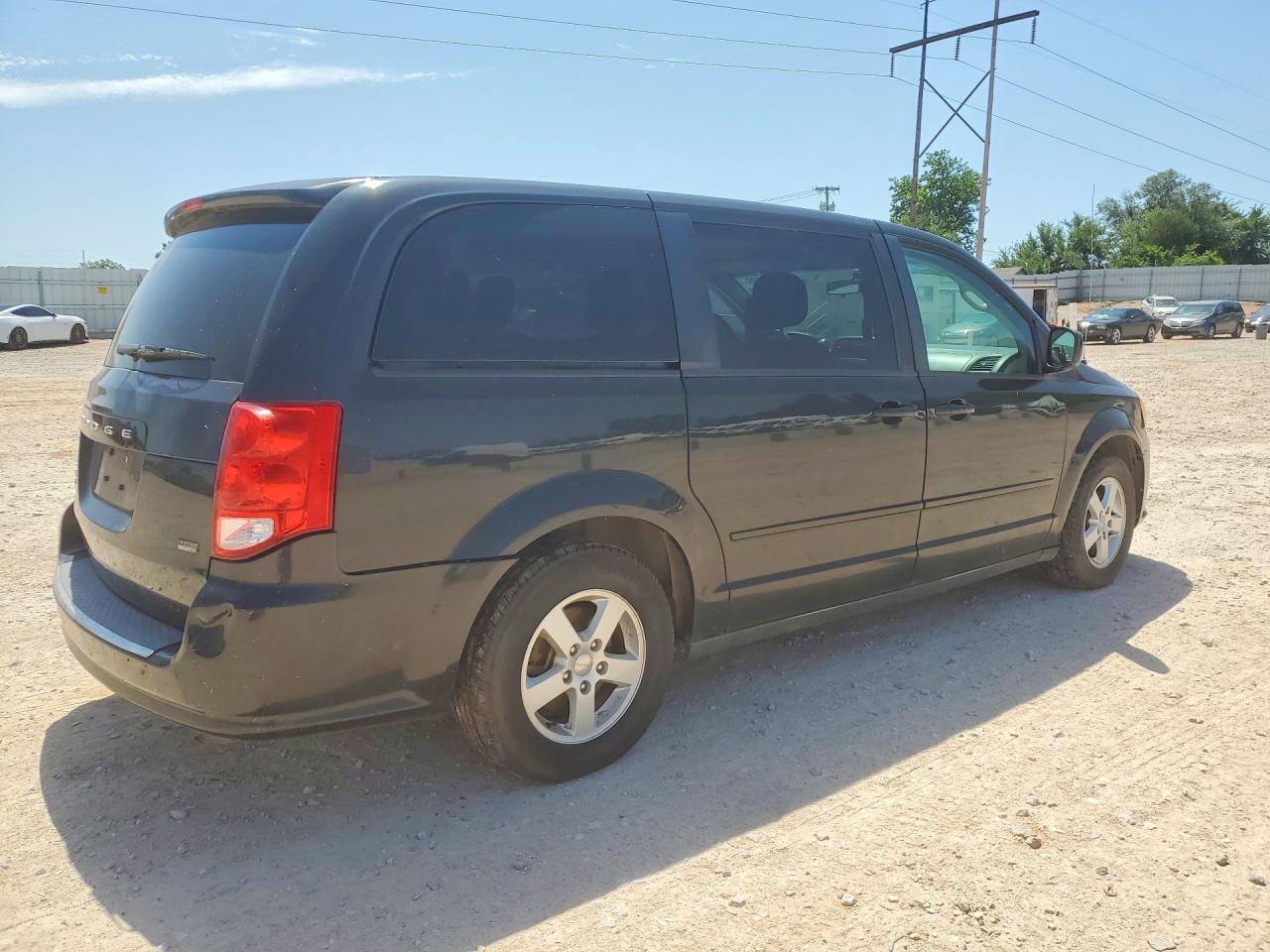 2013 Dodge Grand Caravan Sxt Charcoal vin: 2C4RDGCG6DR524357