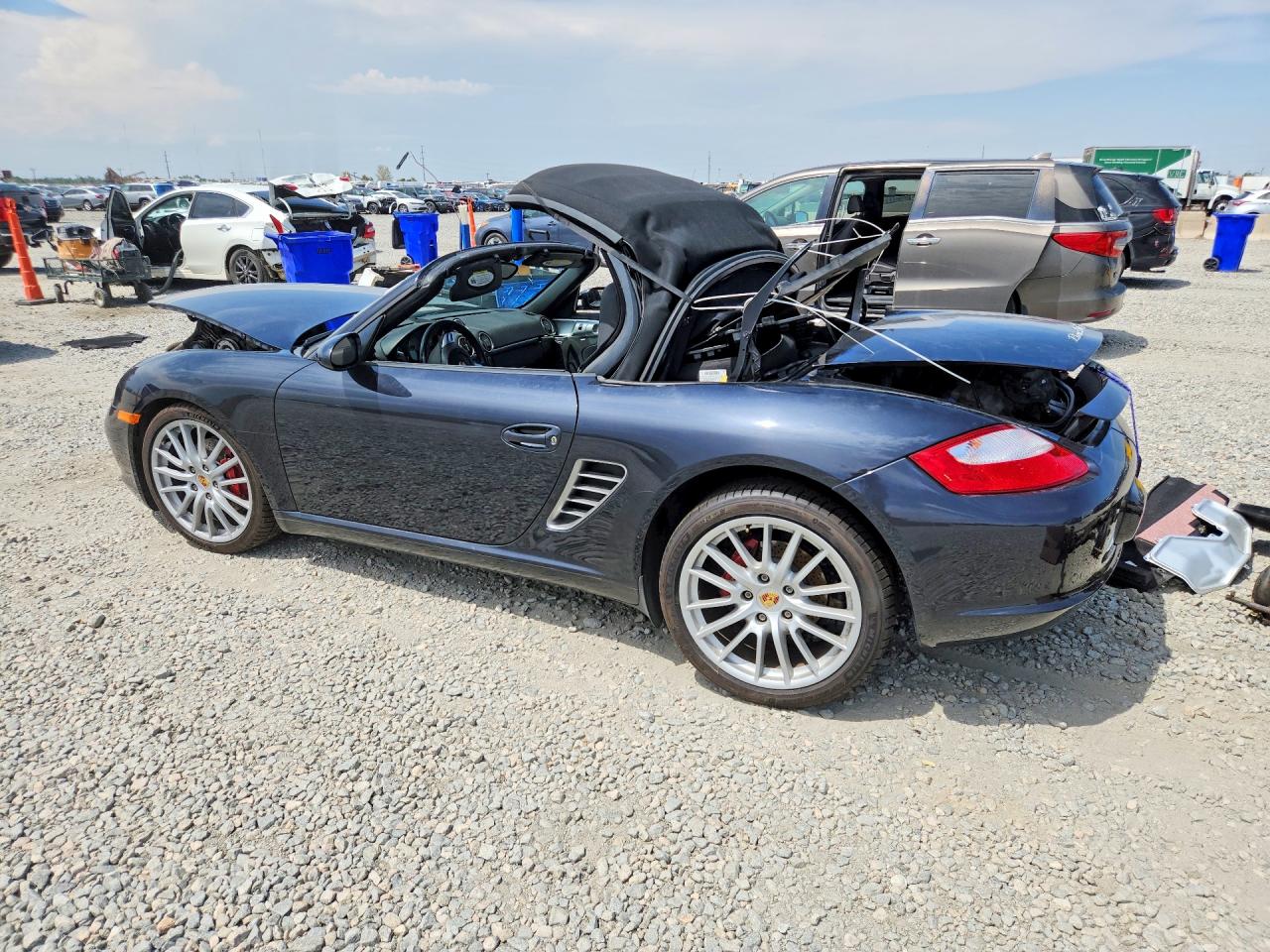 2006 Porsche Boxster S Gray vin: WP0CB29846U730409