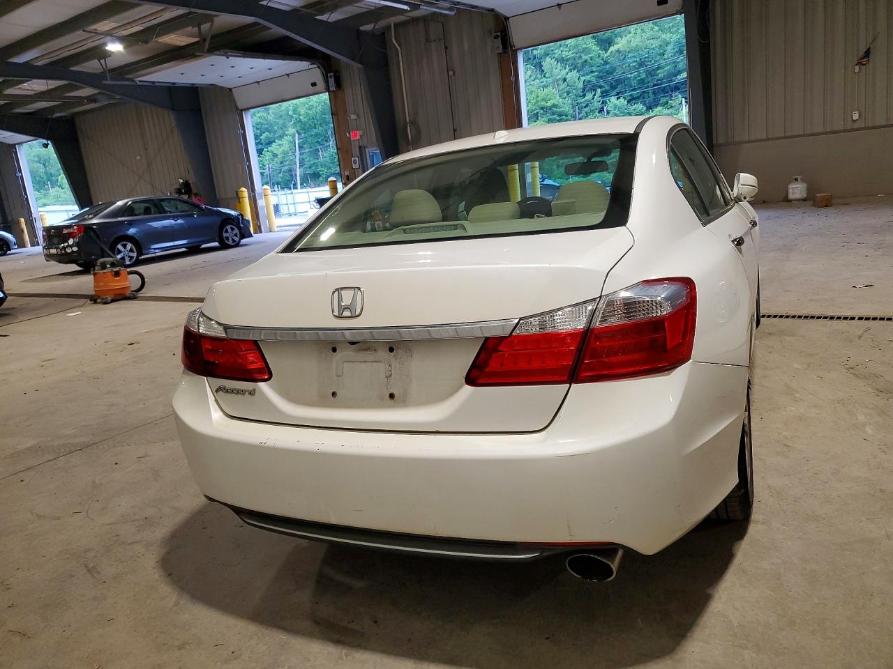2013 Honda Accord Exl White vin: 1HGCR2F87DA176363