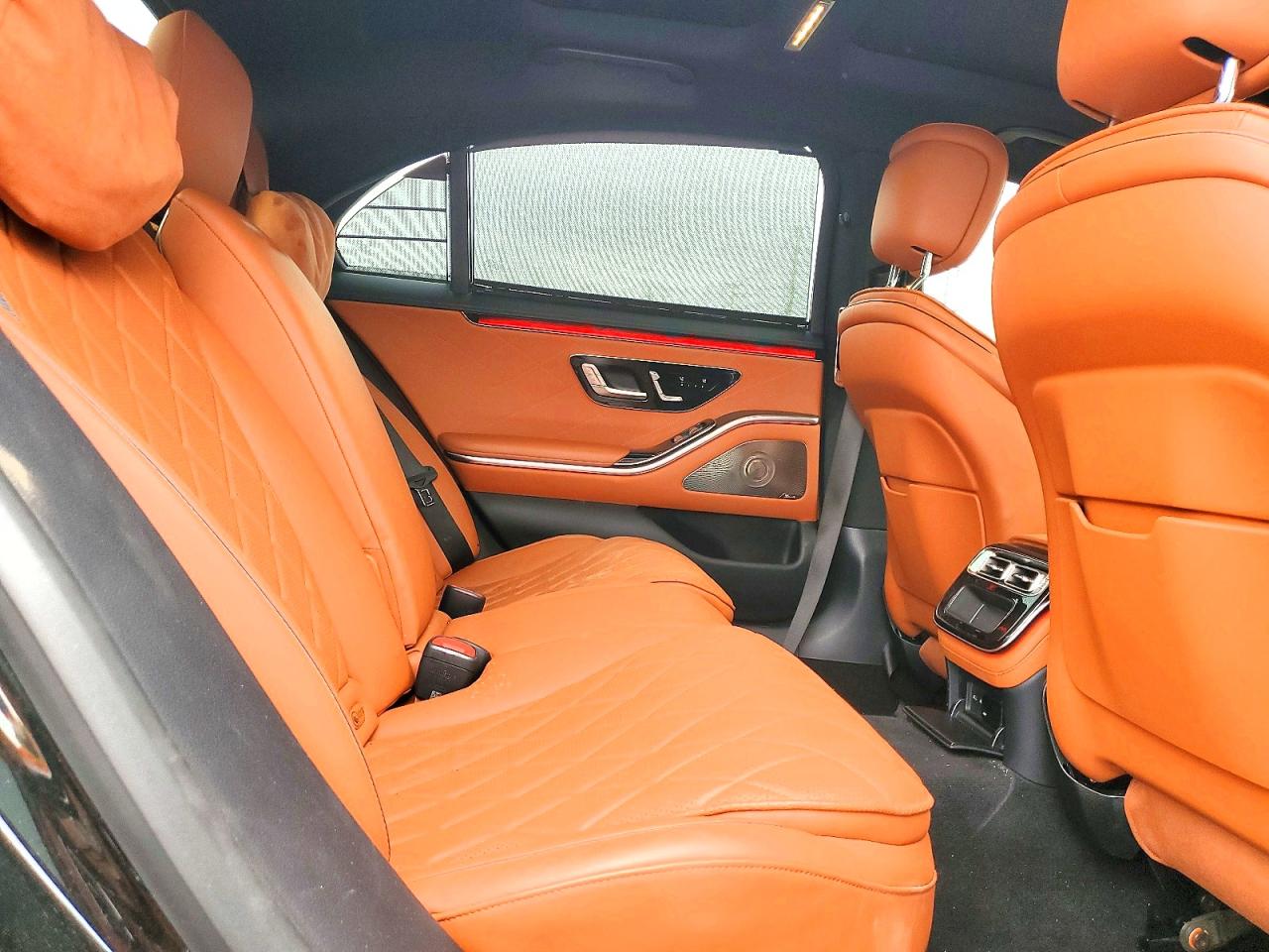 2021 Mercedes-benz S 580 4matic Черный vin: W1K6G7GB1MA035044