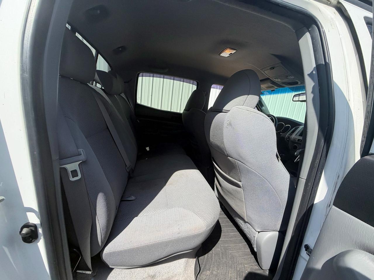 2010 Toyota Tacoma Double Cab Белый vin: 5TELU4EN0AZ740467