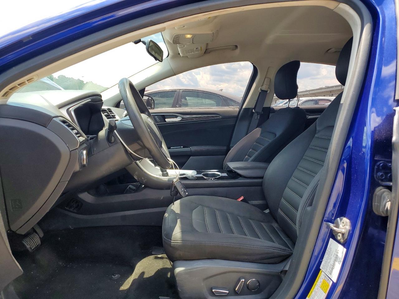 2013 Ford Fusion Se Blue vin: 3FA6P0HR5DR260303