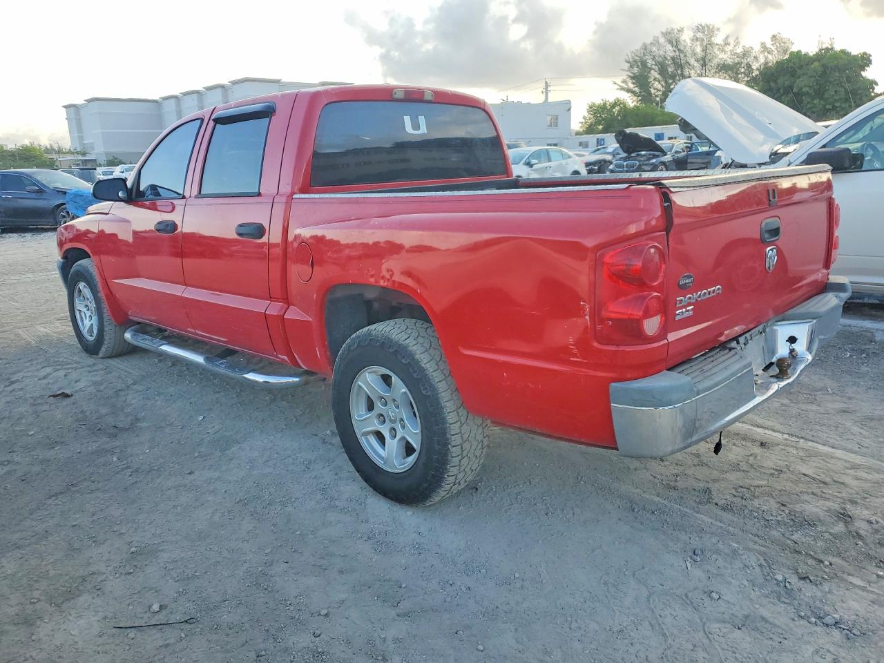 2006 Dodge Dakota Slt Red vin: 1D7HE48K26S666104