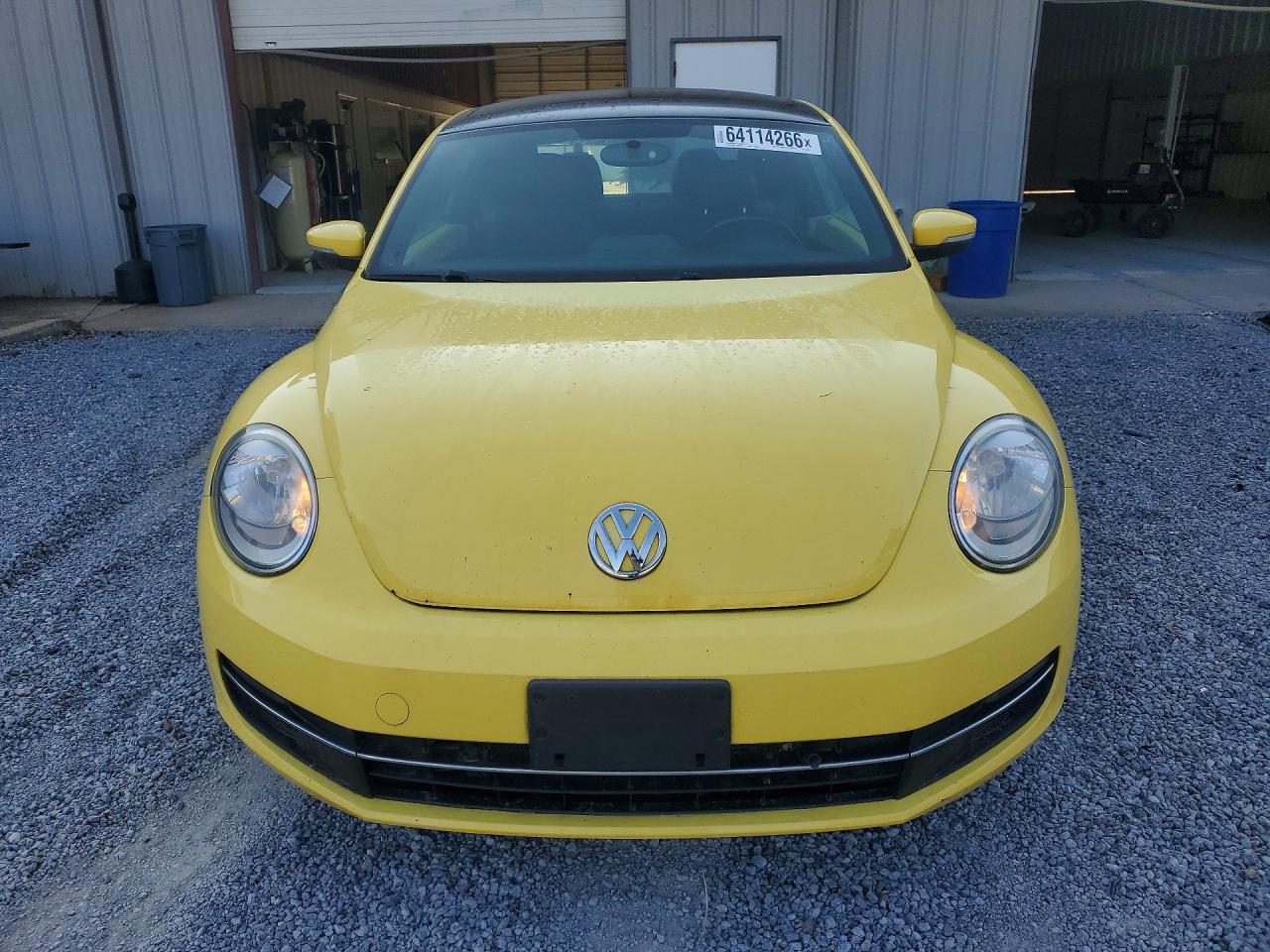 2013 Volkswagen Beetle Yellow vin: 3VWJL7AT8DM685474