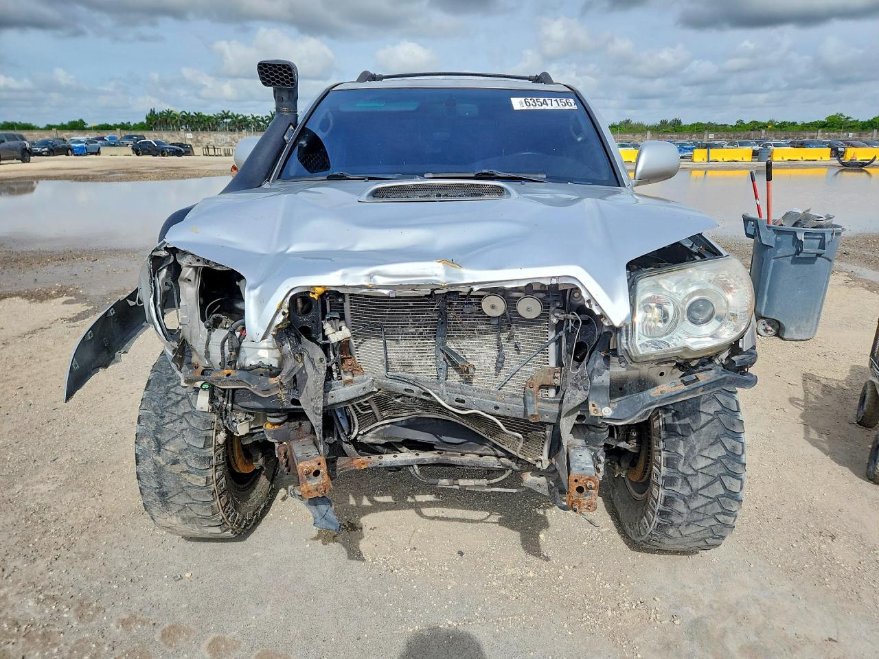 2008 Toyota 4runner Sport Edition Silver vin: JTEBU14R28K009645