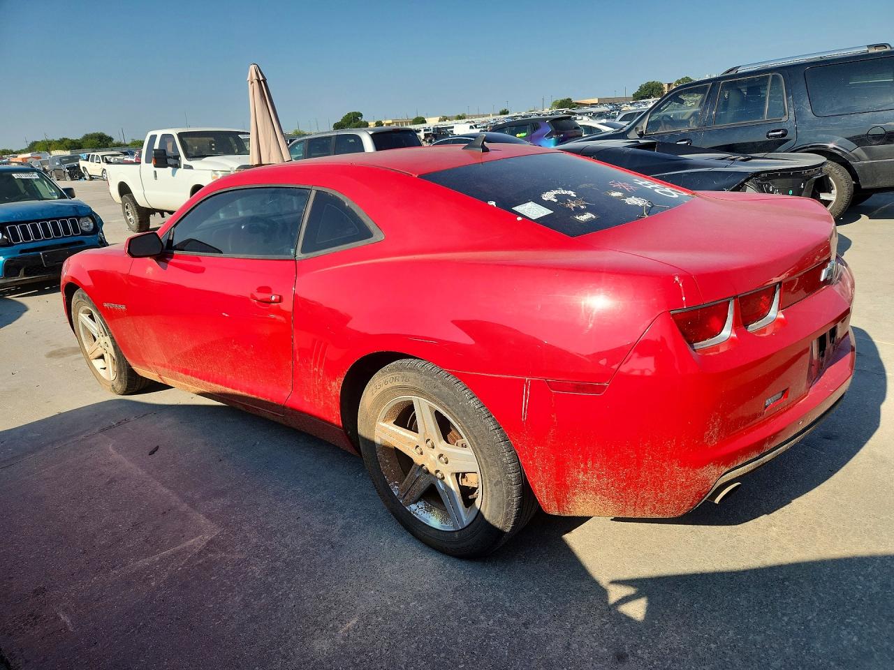 2010 Chevrolet Camaro Lt Red vin: 2G1FB1EVXA9217232