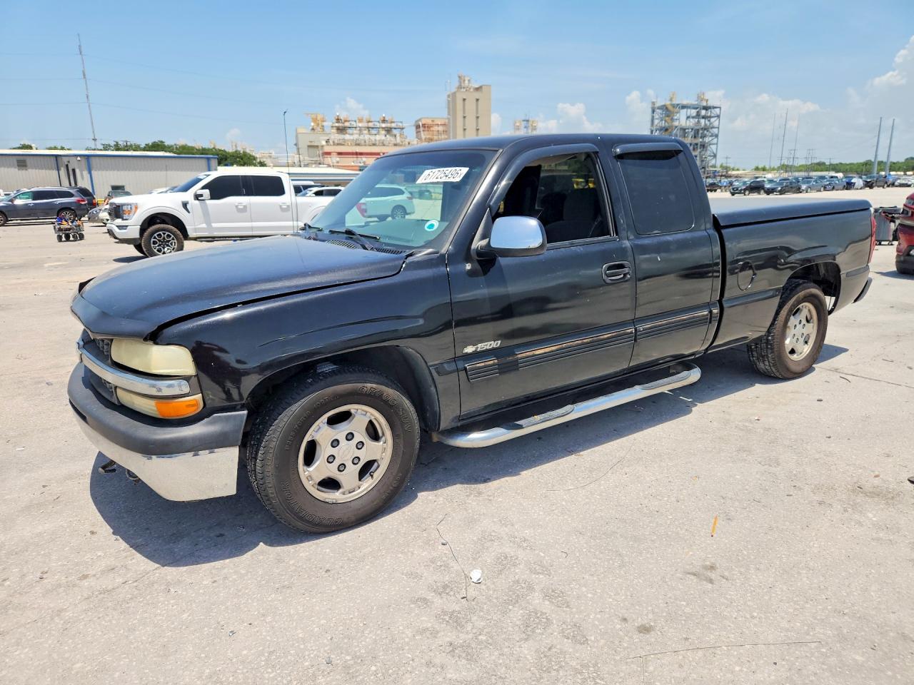 2002 Chevrolet Silverado C1500 Black vin: 2GCEC19T221397721