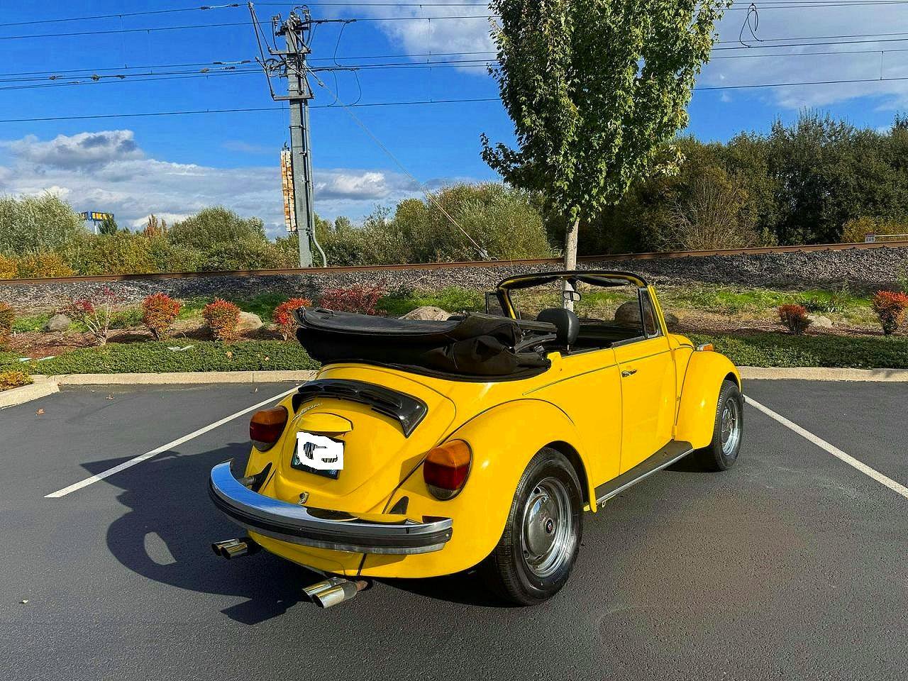 1979 Volkswagen Beetle Classic Желтый vin: 1592000623
