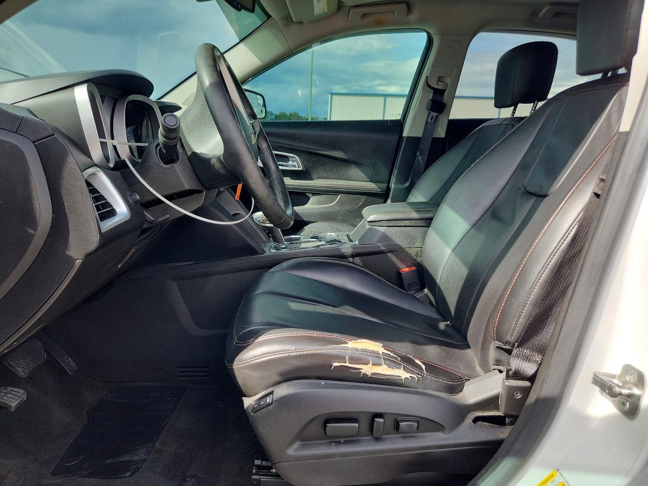 2013 Chevrolet Equinox Ltz White vin: 2GNALFEK2D6244536