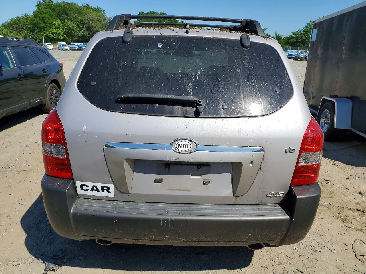 2005 Hyundai Tucson Gls Silver vin: KM8JN72D45U227542