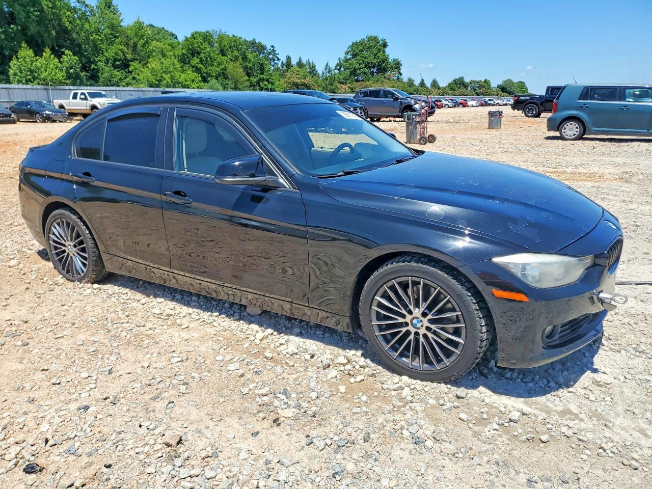 2014 Bmw 328 I Sulev Black vin: WBA3C1C53EK111877