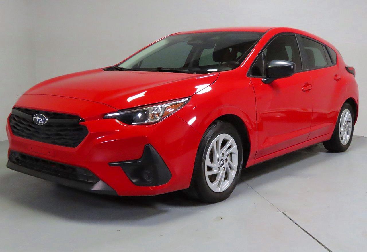 2025 Subaru Impreza Red vin: JF1GUABC7S8214221