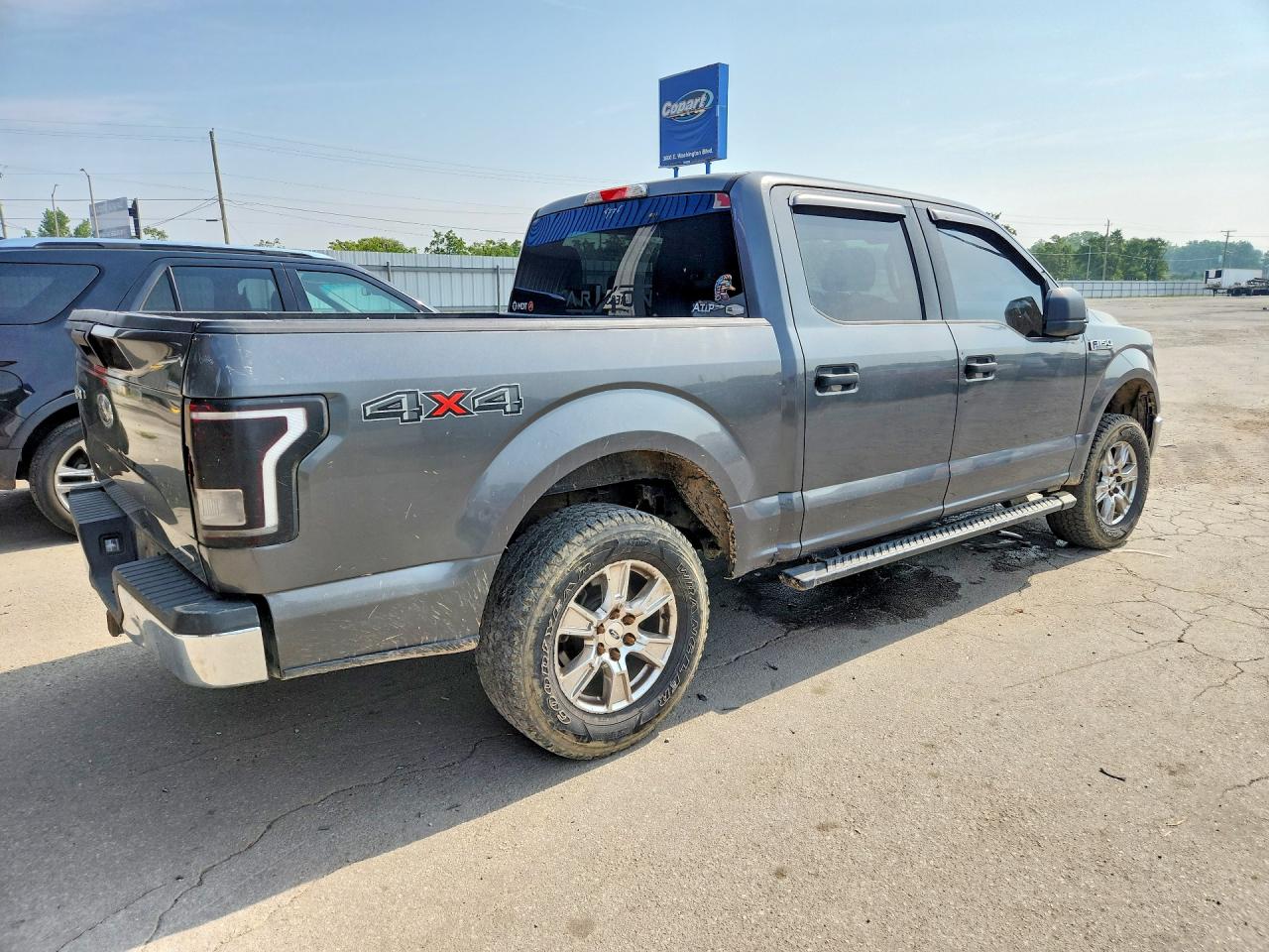 2015 Ford F150 Supercrew Black vin: 1FTEW1EF8FFA30330