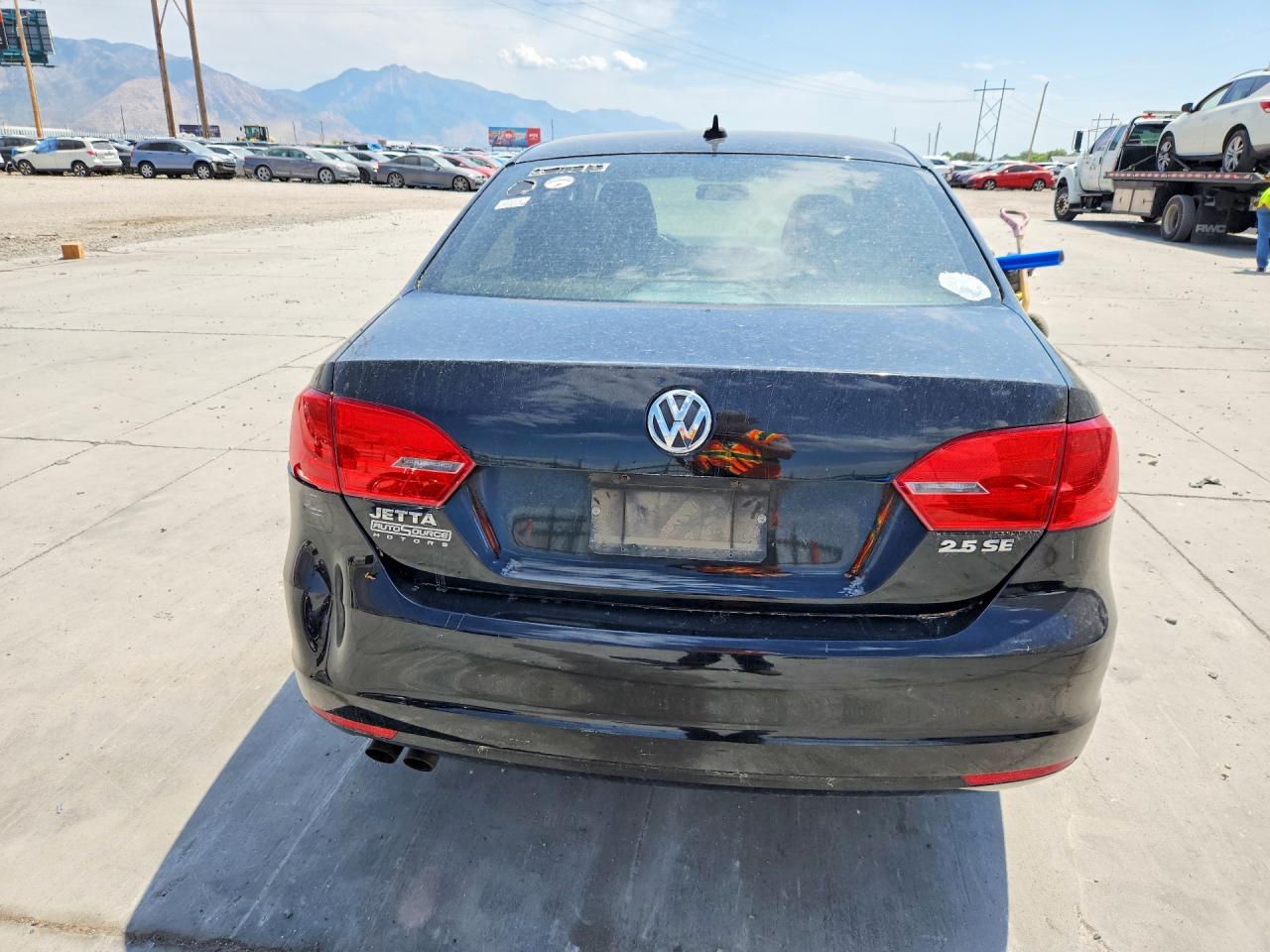 2012 Volkswagen Jetta Se Черный vin: 3VWDP7AJ3CM377028