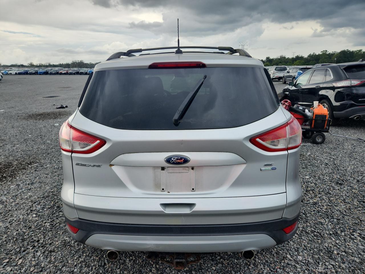 2013 Ford Escape Se Silver vin: 1FMCU9GX2DUA37439