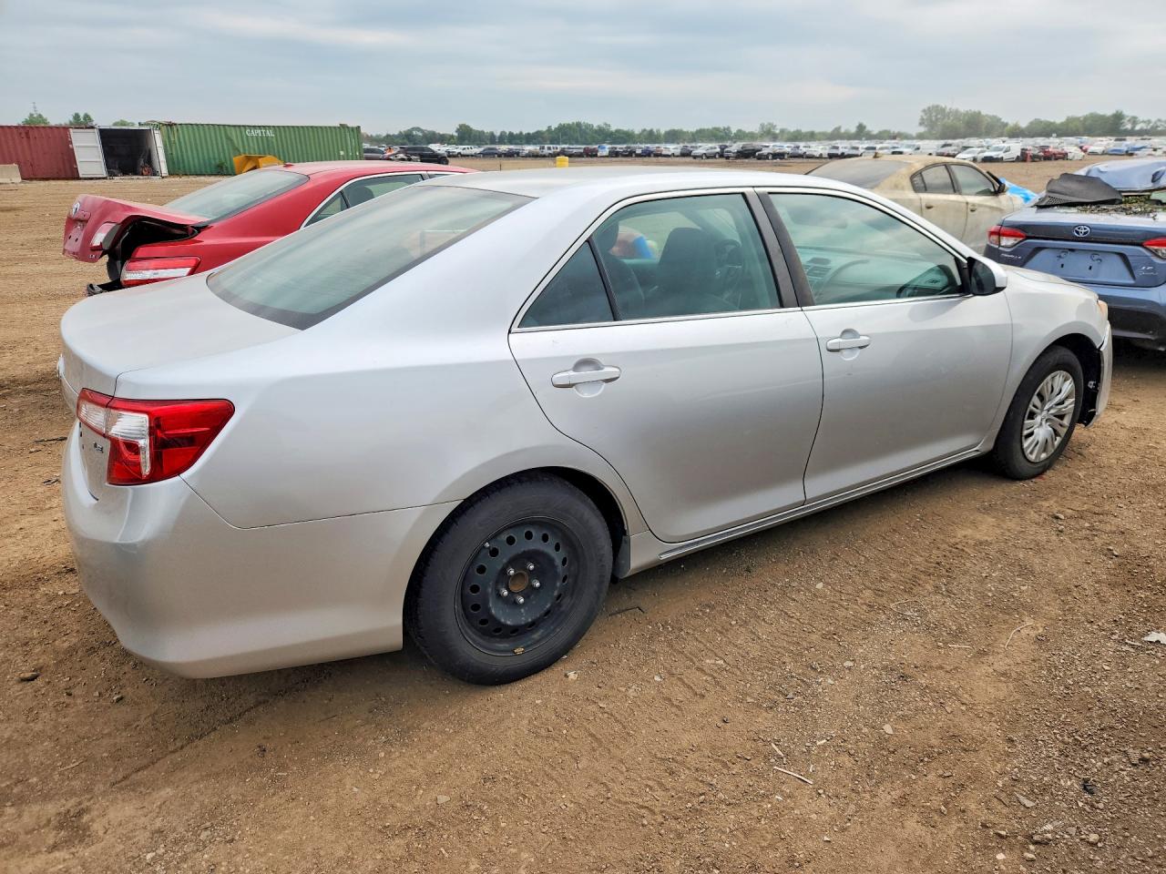2012 Toyota Camry Le Silver vin: 4T4BF1FK4CR246926