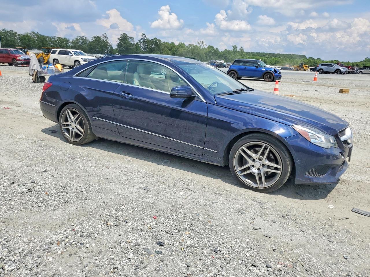 2014 Mercedes-benz E 350 Синий vin: WDDKJ5KB4EF273521