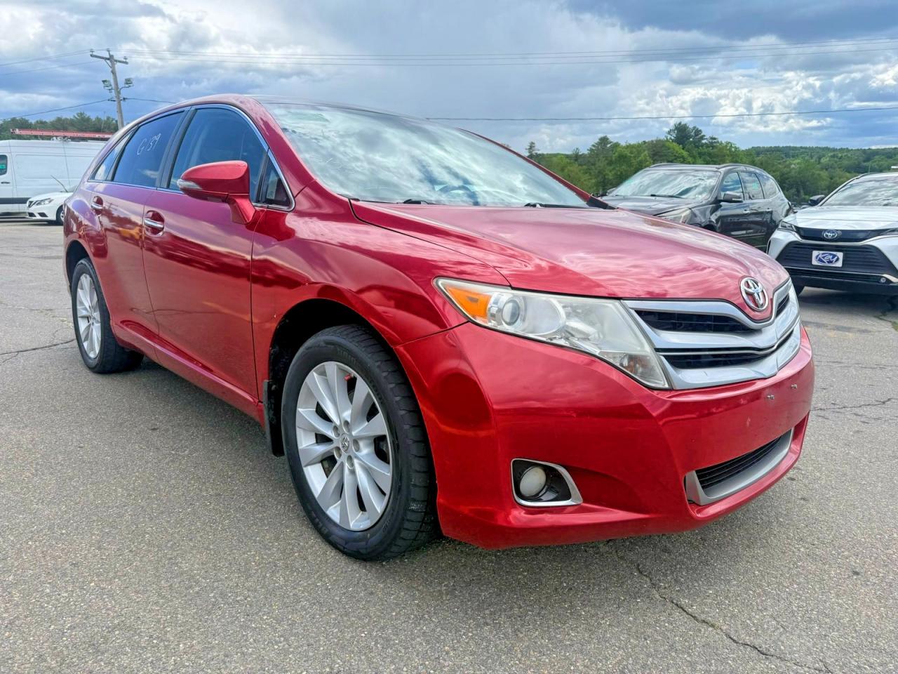 2015 Toyota Venza Xle Red vin: 4T3BA3BB1FU069144