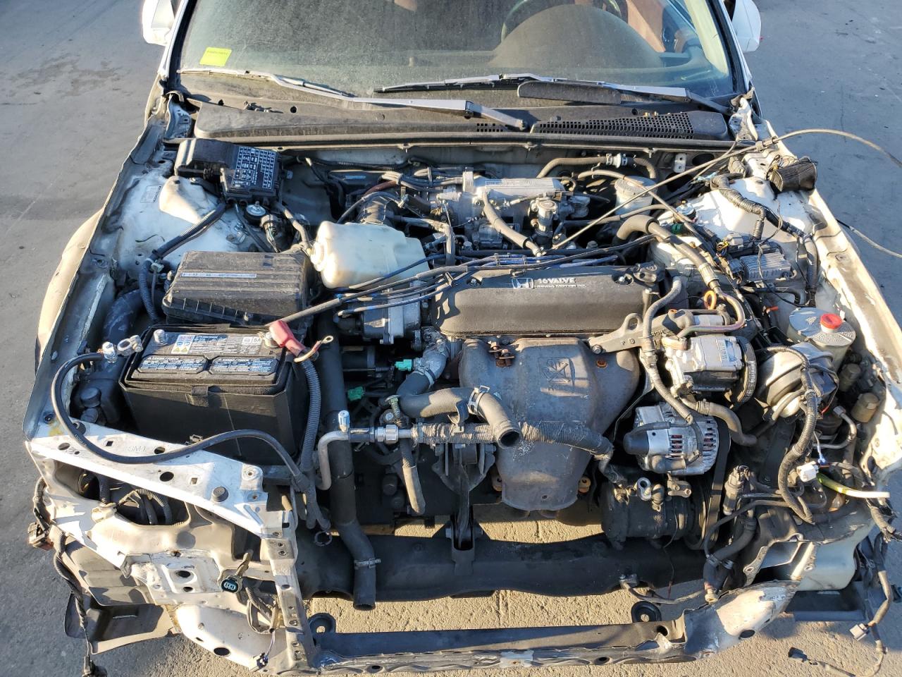 1990 Honda Accord Ex White vin: 1HGCB7266LA031867