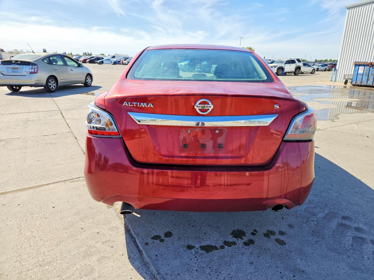 2015 Nissan Altima 2.5 S Maroon vin: 1N4AL3AP0FC499257