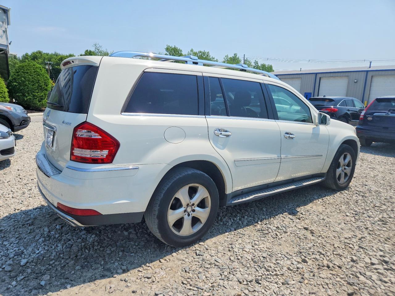 2012 Mercedes-benz Gl 450 4matic White vin: 4JGBF7BE8CA785676