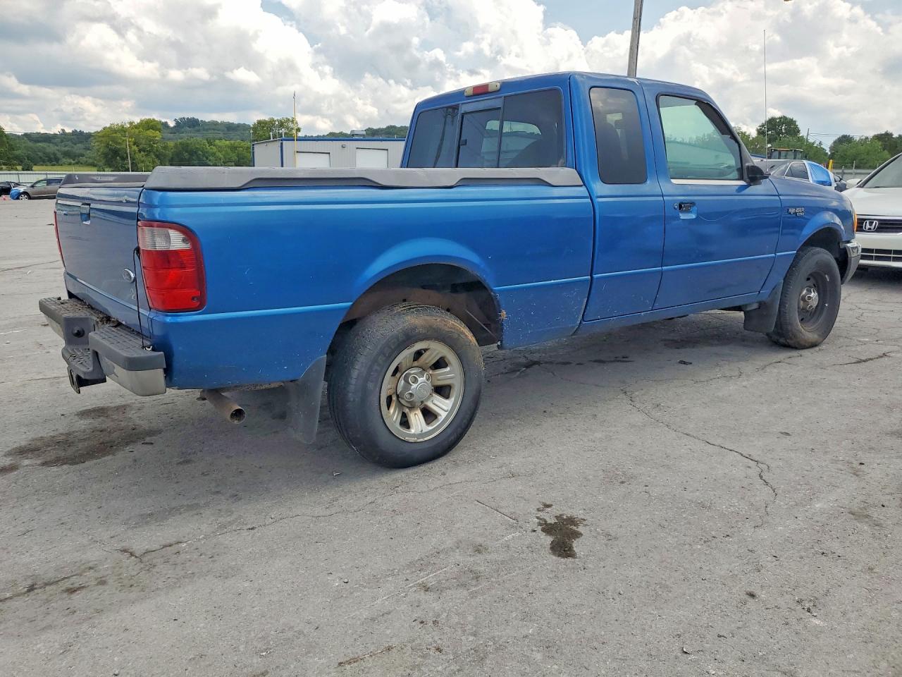2001 Ford Ranger Super Cab Blue vin: 1FTYR14V91TA83948