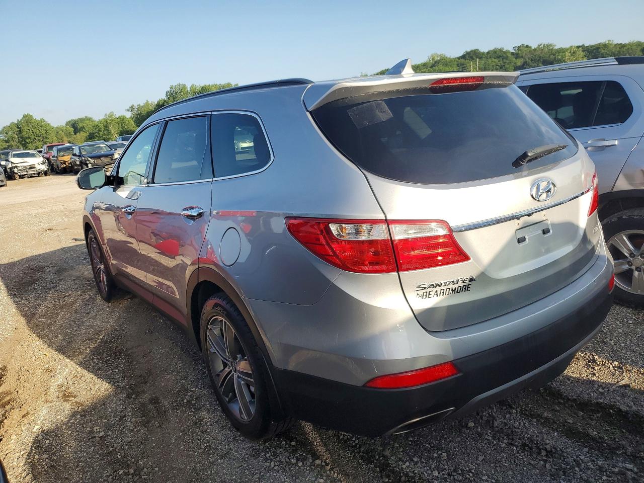 2014 Hyundai Santa Fe Gls Серый vin: KM8SNDHF2EU076213