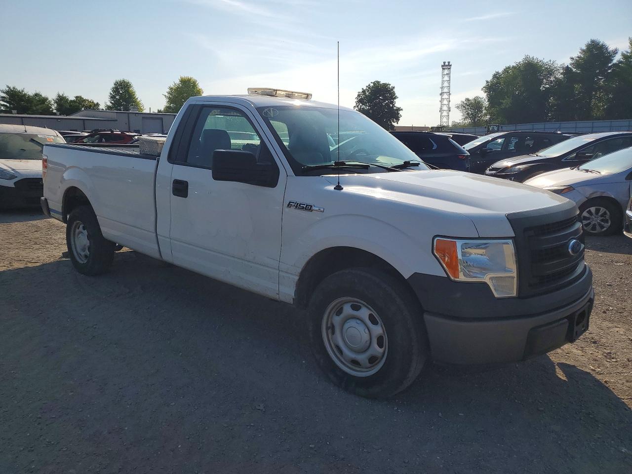 2013 Ford F150 Белый vin: 1FTMF1CM3DKE14761