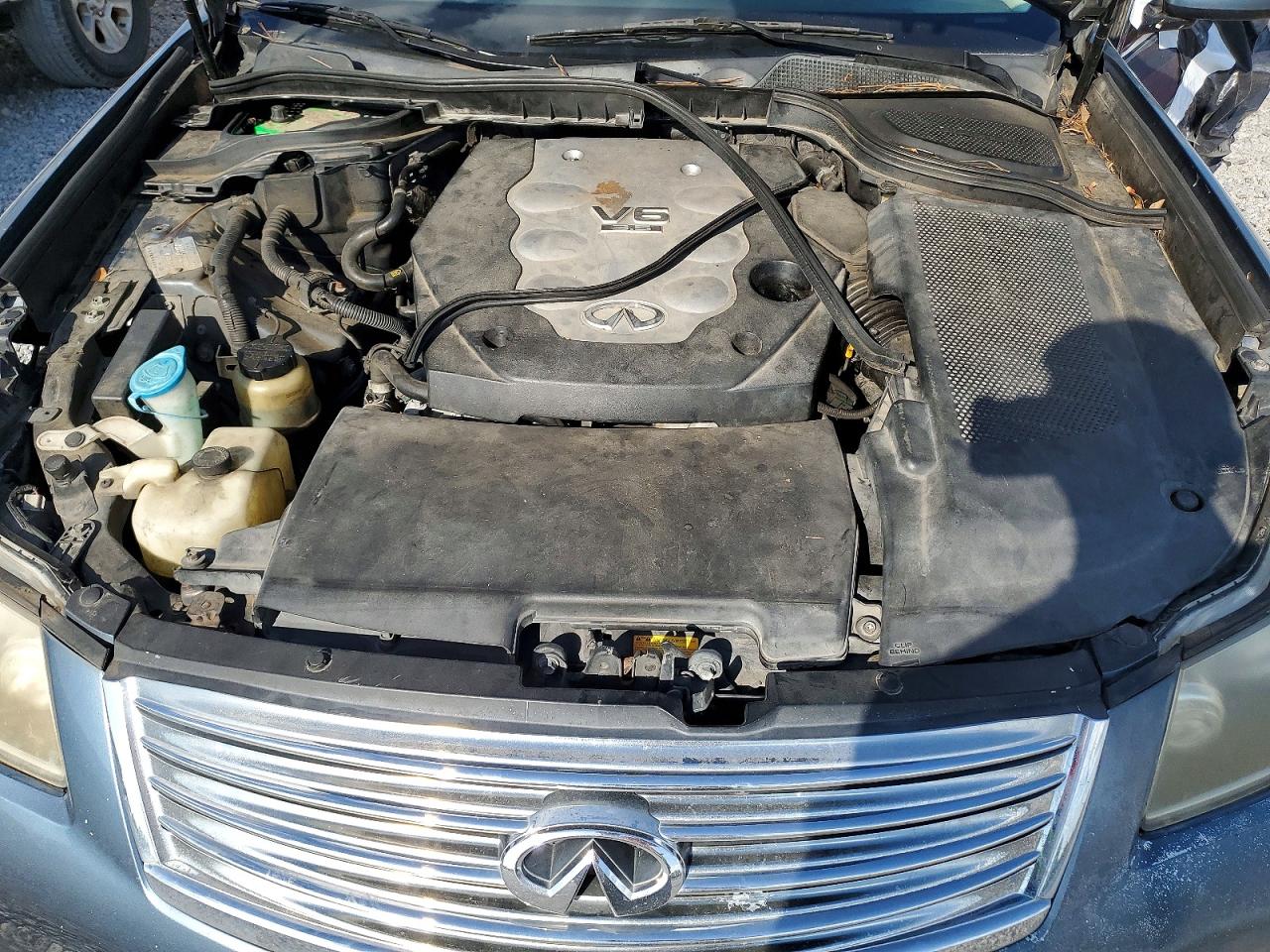 2008 Infiniti M35 Base Blue vin: JNKAY01E18M604165