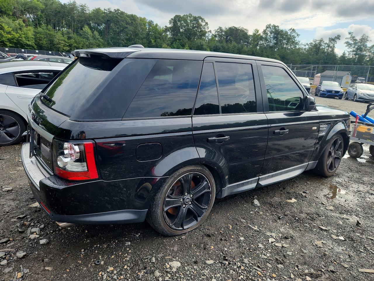 2013 Land Rover Range Rover Sport Sc Black vin: SALSH2E43DA789066