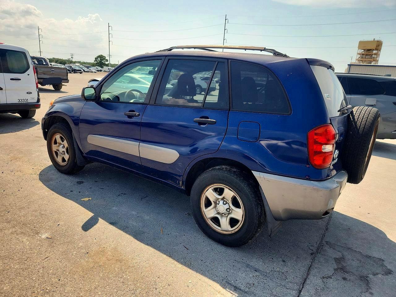 2005 Toyota Rav4 Base Blue vin: JTEHD20V856023184