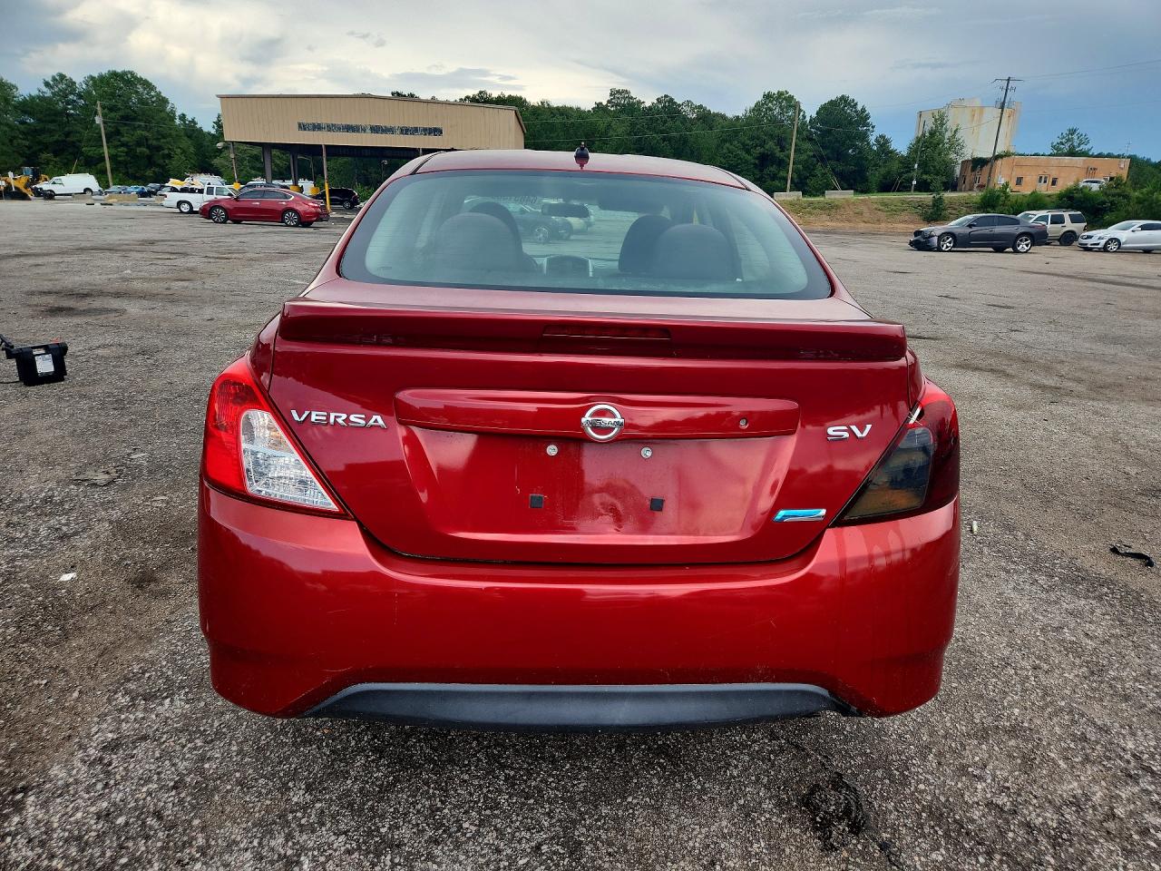 2015 Nissan Versa 1.6 Sv Red vin: 3N1CN7AP0FL933334