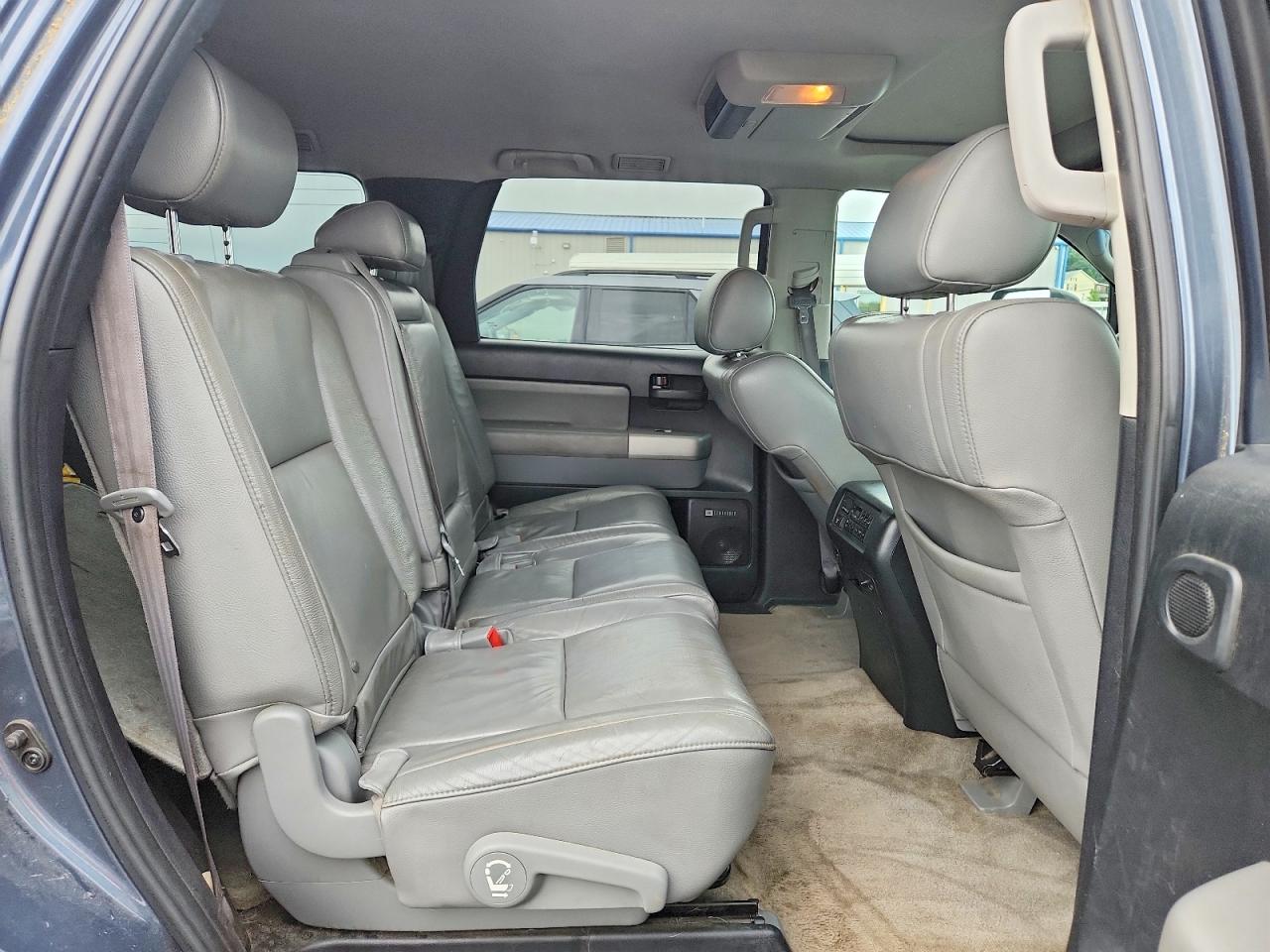 2008 Toyota Sequoia Sr5 Blue vin: 5TDBY64A68S013898