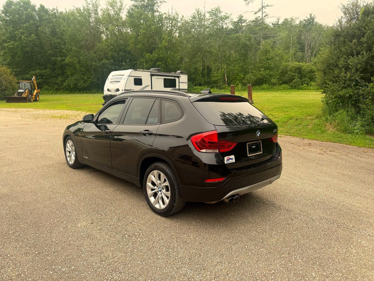 2014 Bmw X1 Xdrive28i Black vin: WBAVL1C57EVY21727