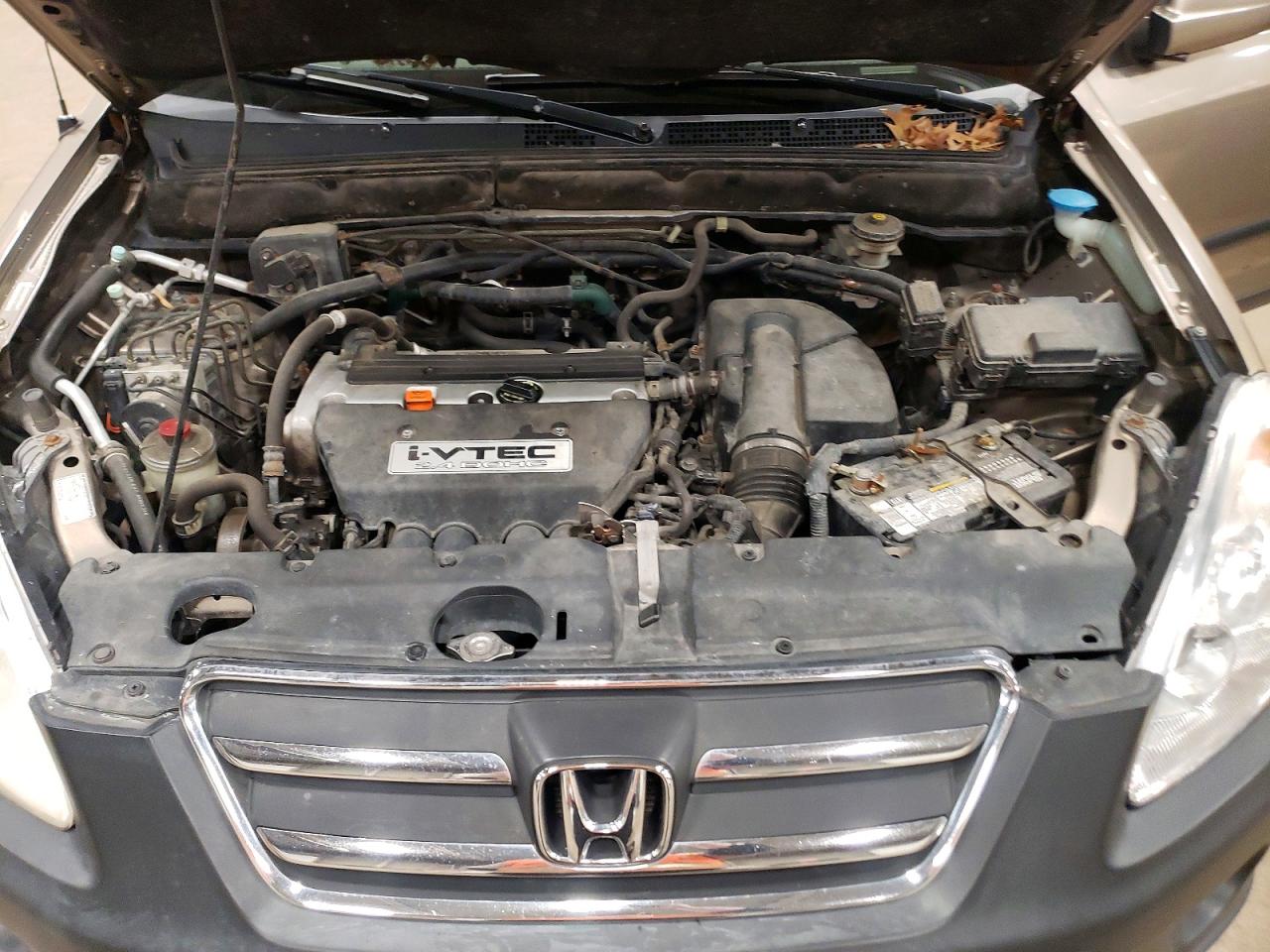 2005 Honda Cr-v Ex Tan vin: JHLRD78835C062788