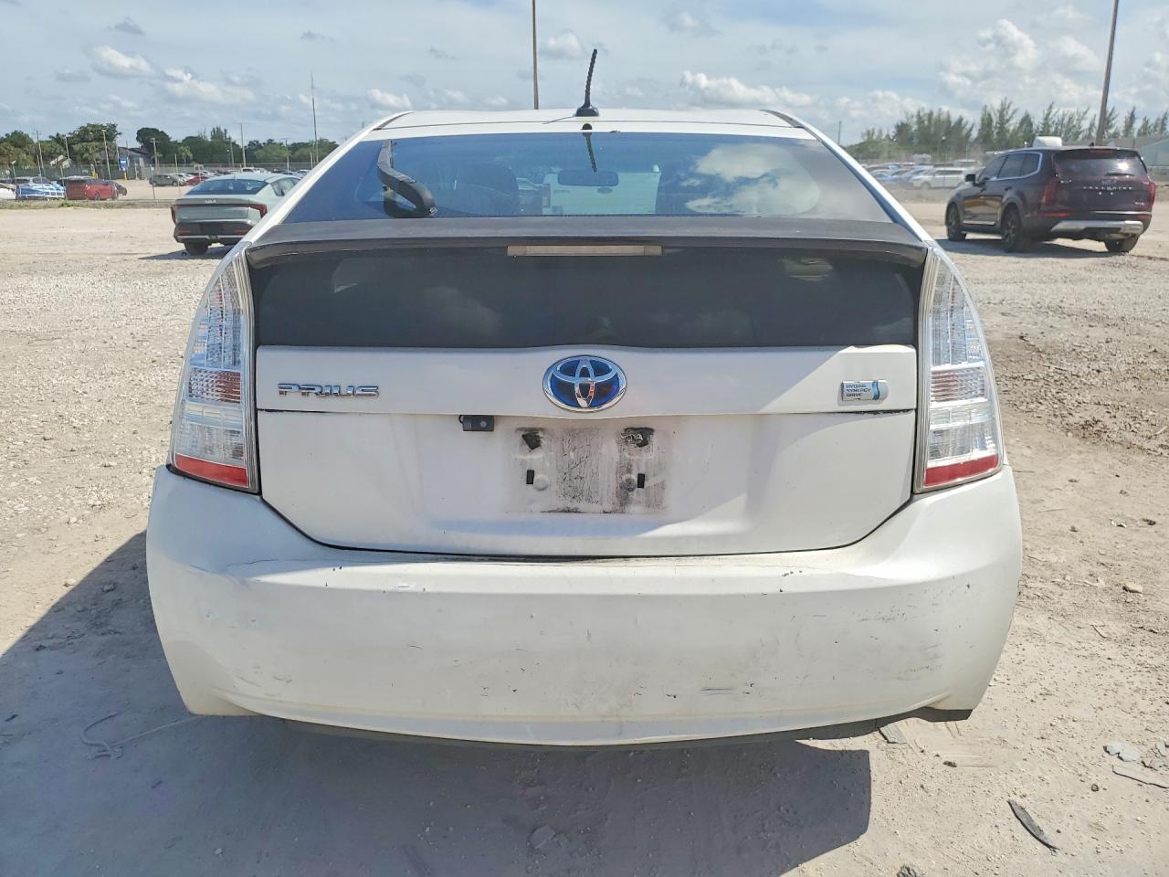2010 Toyota Prius Iii White vin: JTDKN3DU2A0058072