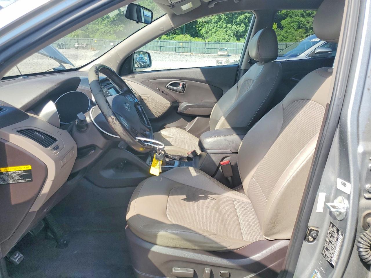 2015 Hyundai Tucson Se Silver vin: KM8JU3AG9FU108507