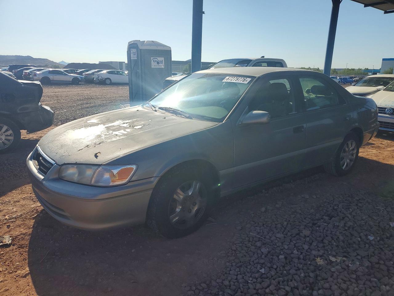2000 Toyota Camry Le Silver vin: 4T1BG22K4YU694576