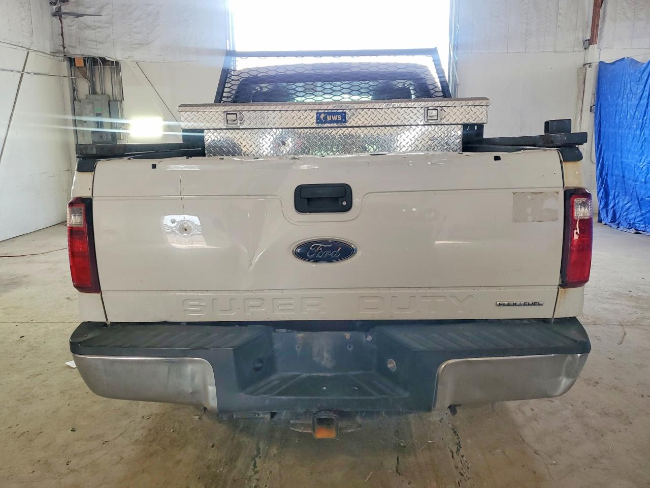 2015 Ford F250 Super Duty White vin: 1FT7X2B60FED10278