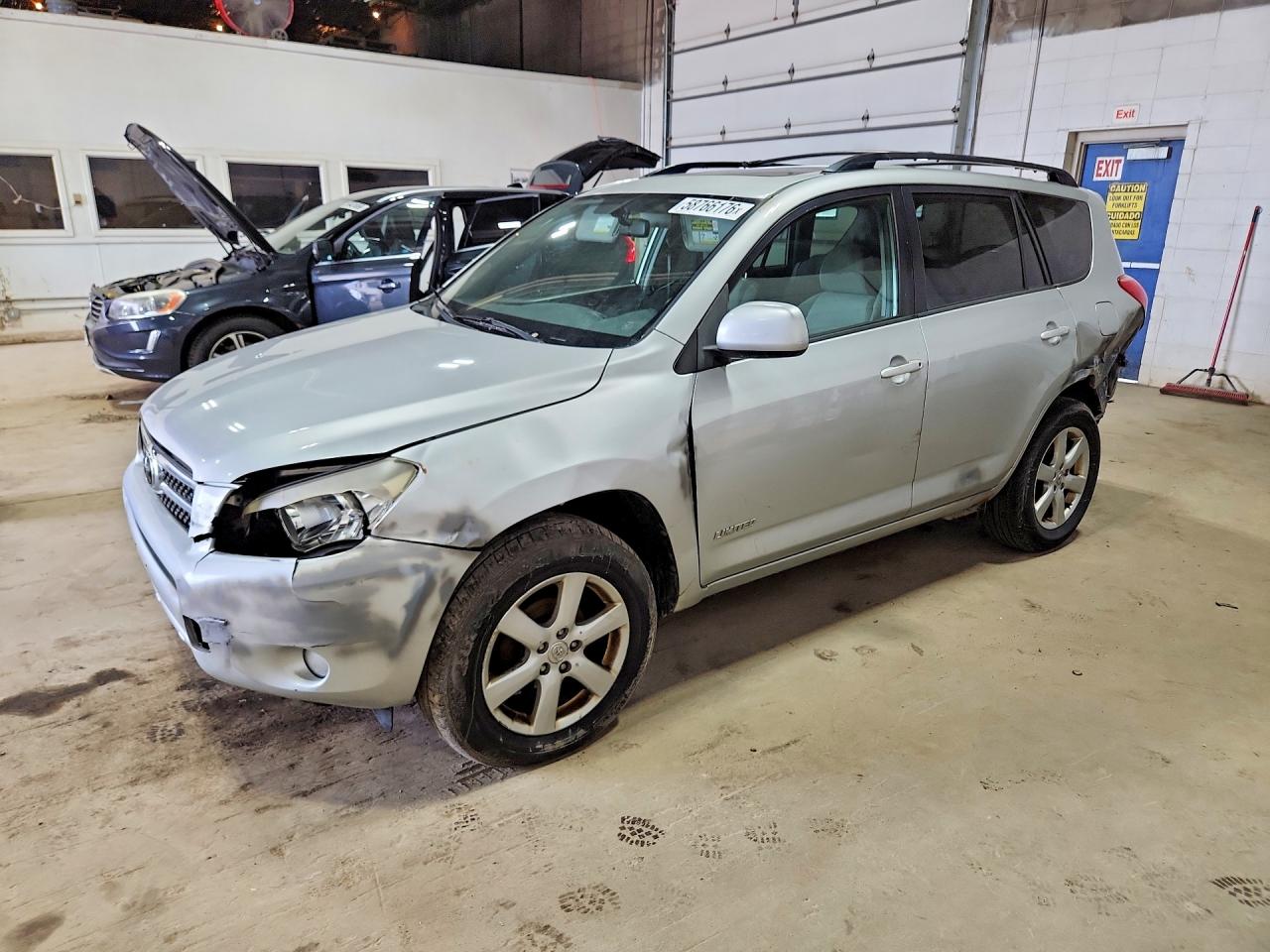 2007 Toyota Rav4 Limited Silver vin: JTMBD31V575114727